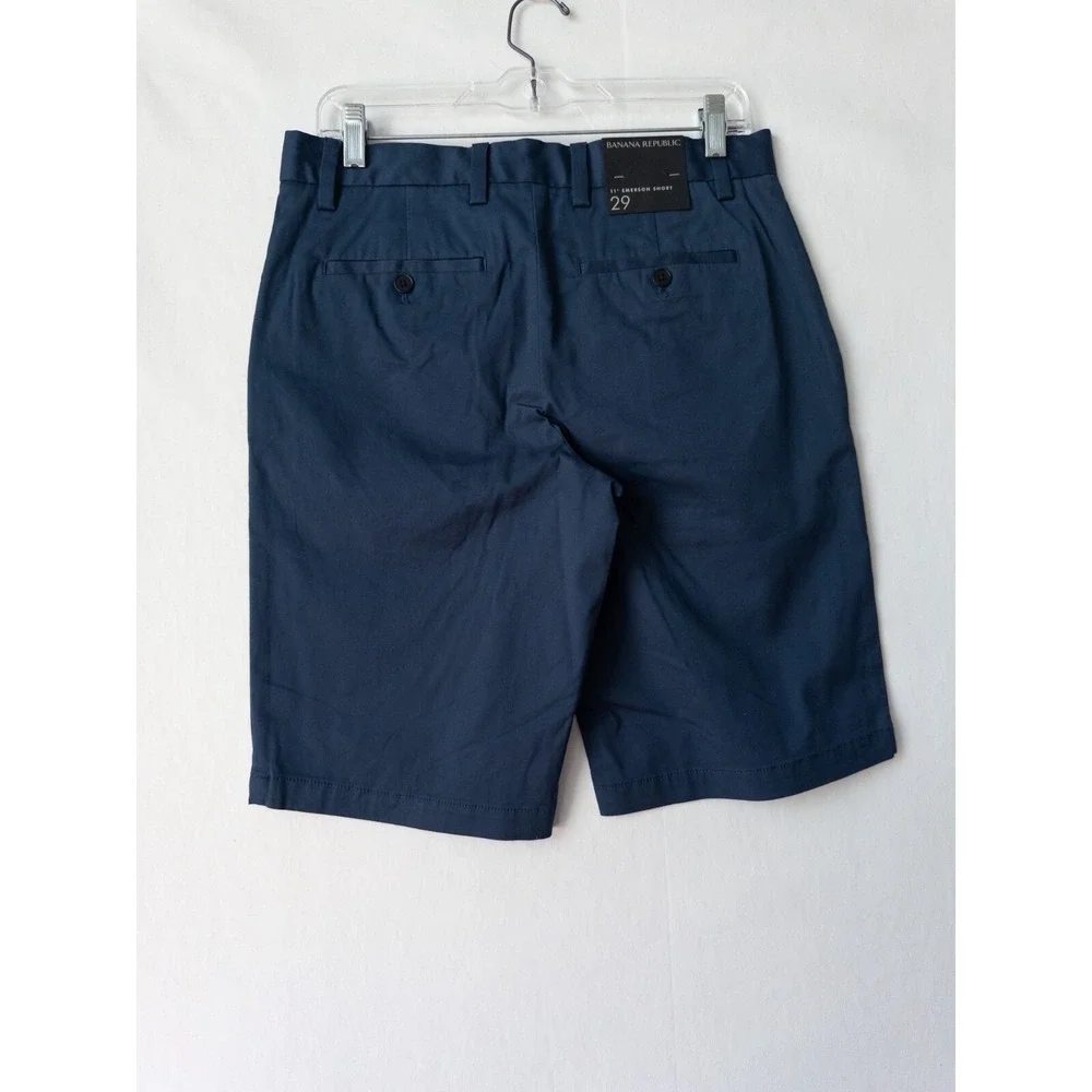 NWT‎ Banana Republic Emerson Shorts Mens 29 Blue Preppy 11 in Chino